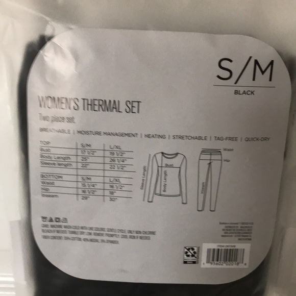 WEST LOOP WOMEN’S THERMAL SET - Picture 6 of 6